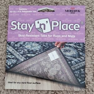 Mohawk Home Stay n Place Skid-Resistant Tabs - Set Of 4
